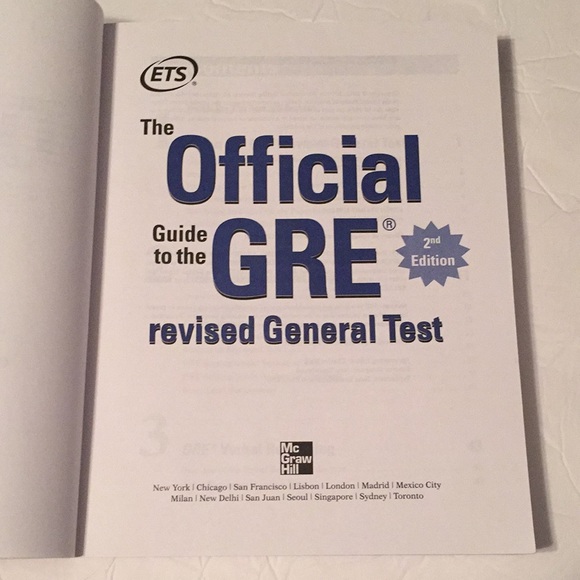The official guide to the GRE book - Picture 2 of 3